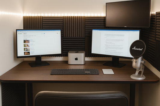 Inside My Dual Monitor Desk Setup: Tools, Tech, and the Space That Keeps Me in the Zone