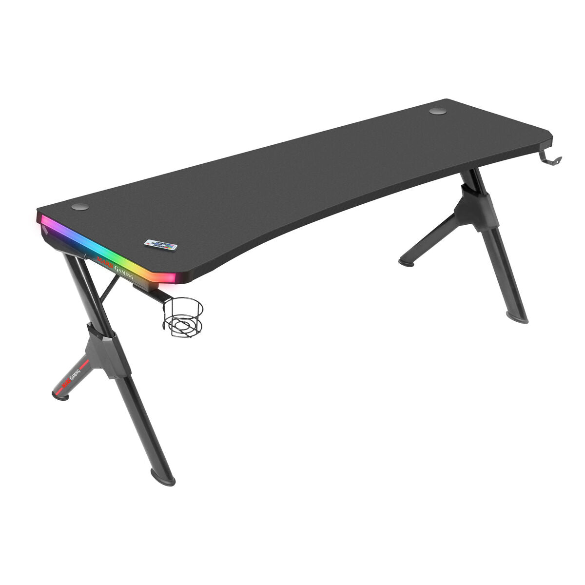 MarsX RGB Gaming Desk – 160 x 60 cm Steel Build with LED Power