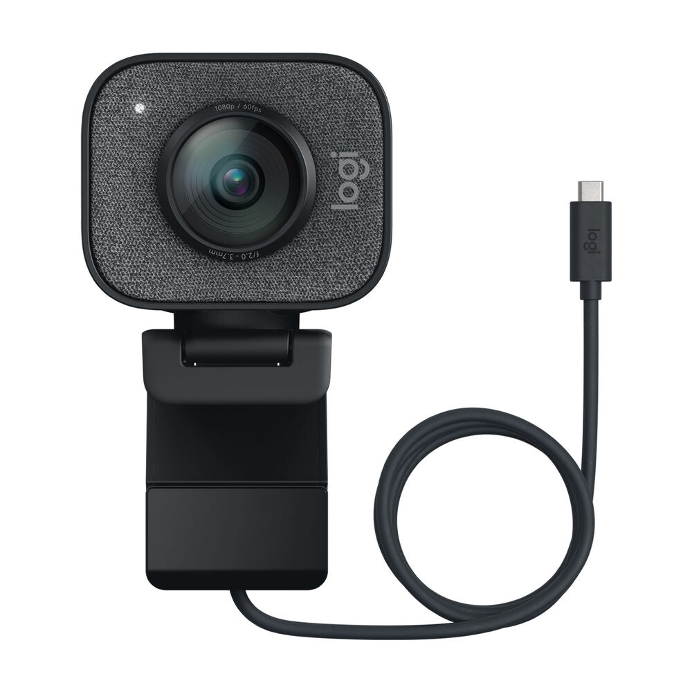 Logitech 960-001281 Full HD USB-C Webcam – Crisp, Clean, Connected