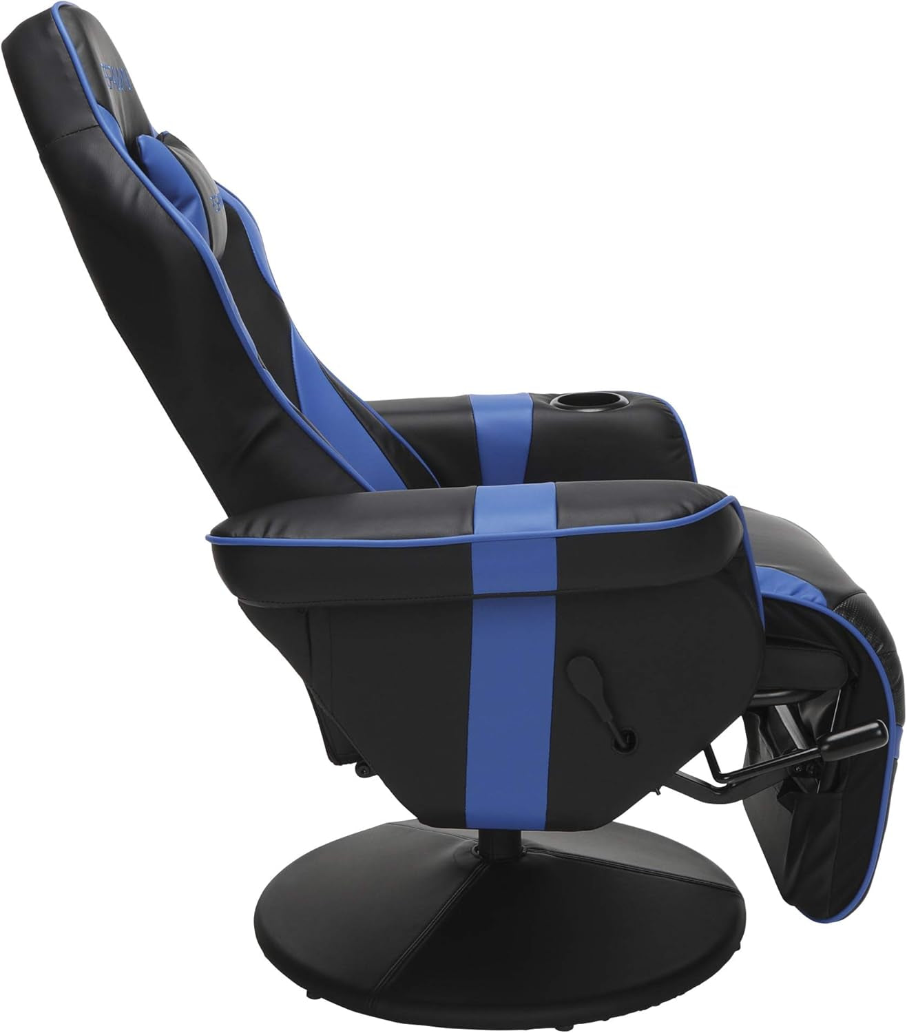 Ultimate Gaming Recliner with Cupholder, Footrest & Side Storage