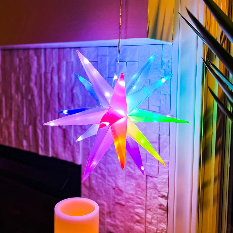 Twinklers™ | Small 15” Indoor & Outdoor Decorative LED Star