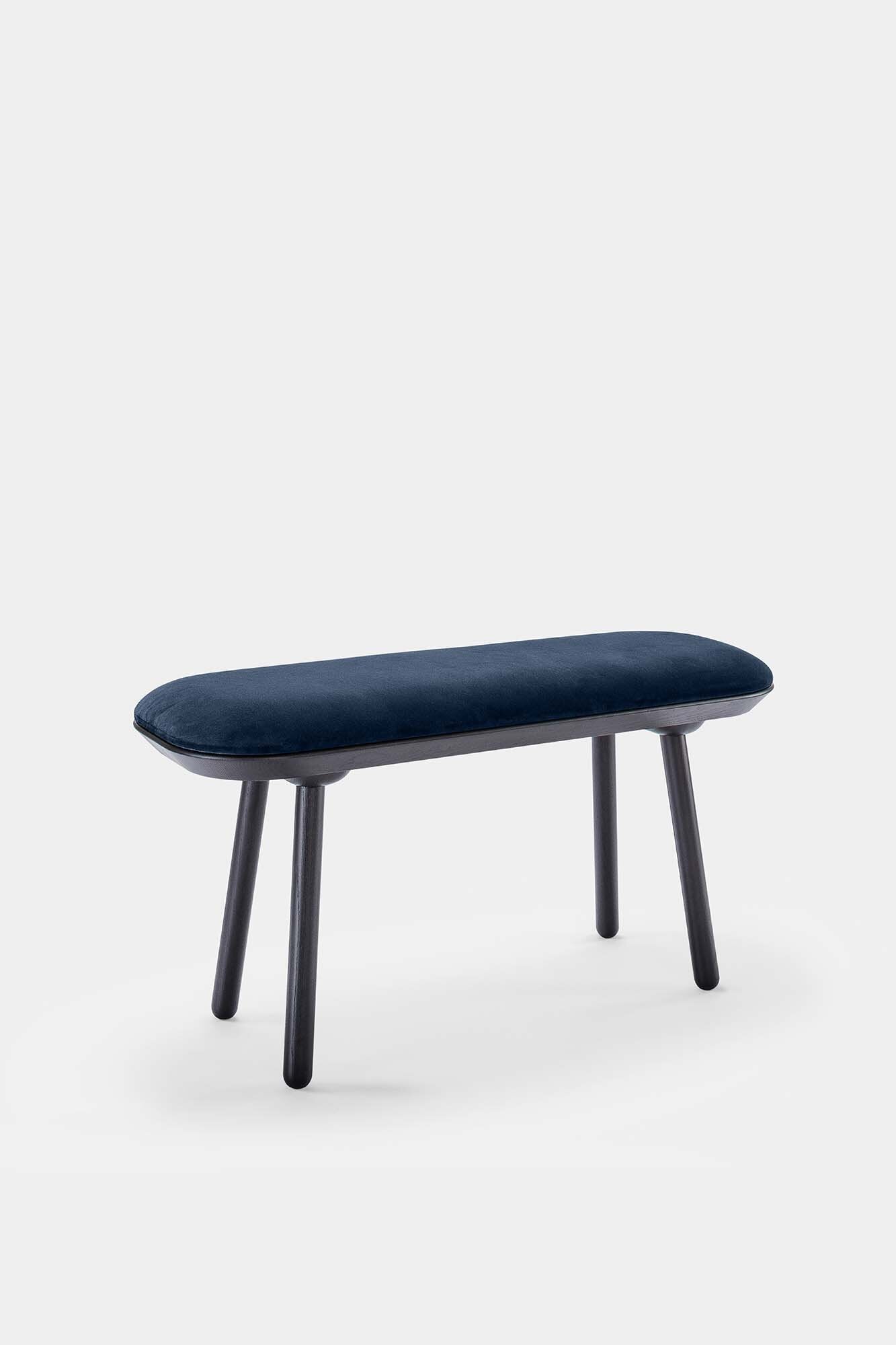 Naïve Bench Upholstered – Minimalist Solid Wood Seating