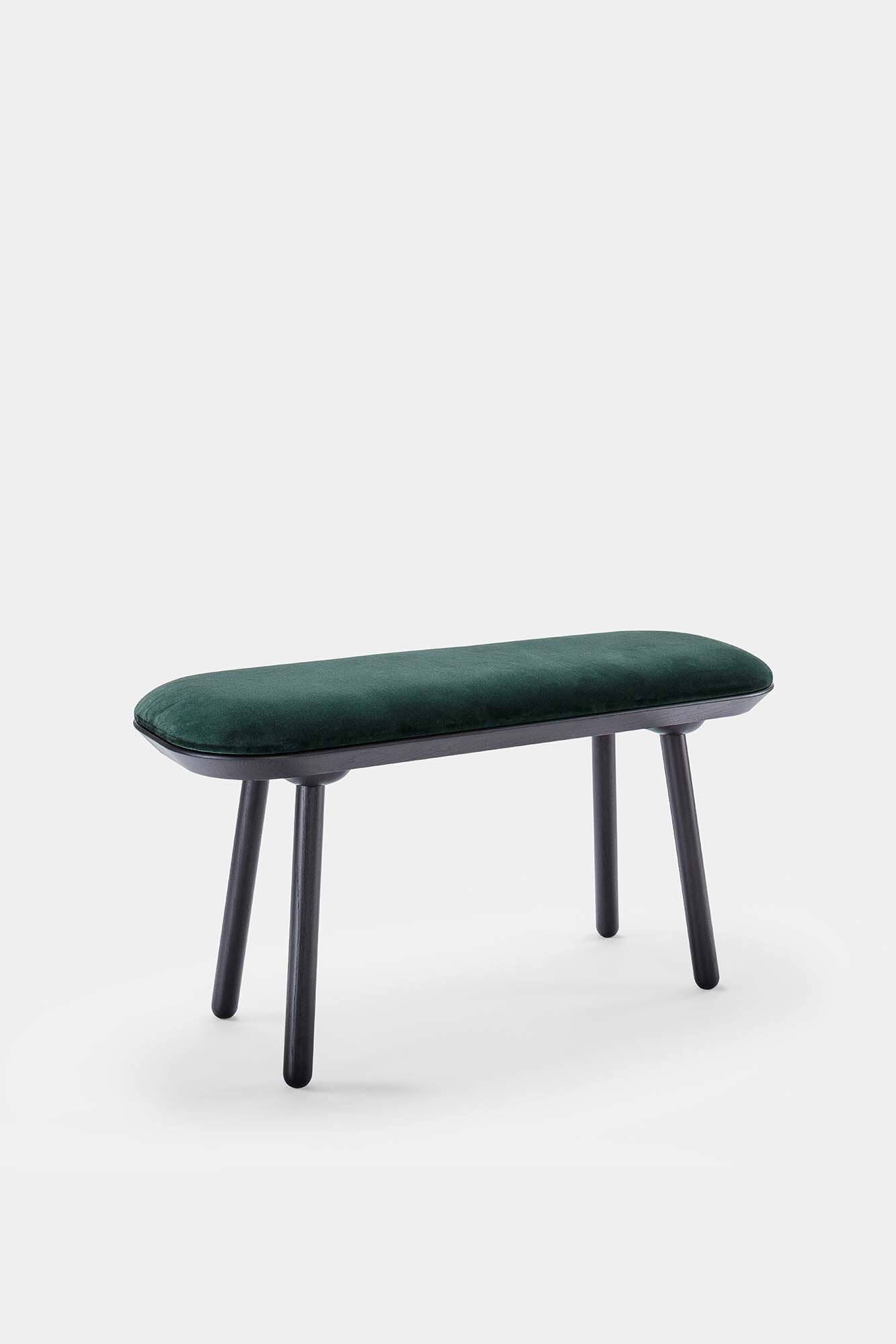 Naïve Bench Upholstered – Minimalist Solid Wood Seating