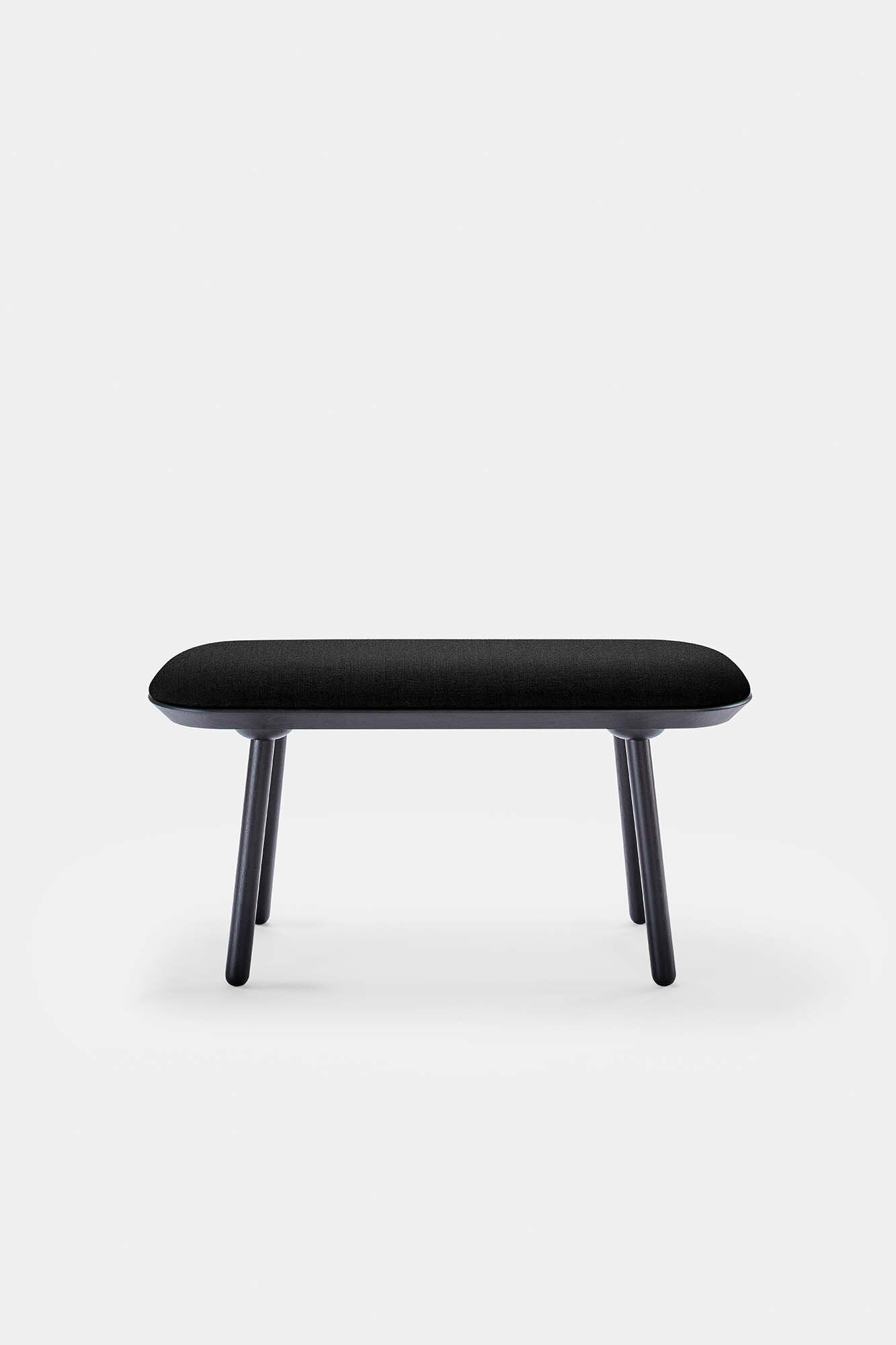 Naïve Bench Upholstered – Minimalist Solid Wood Seating