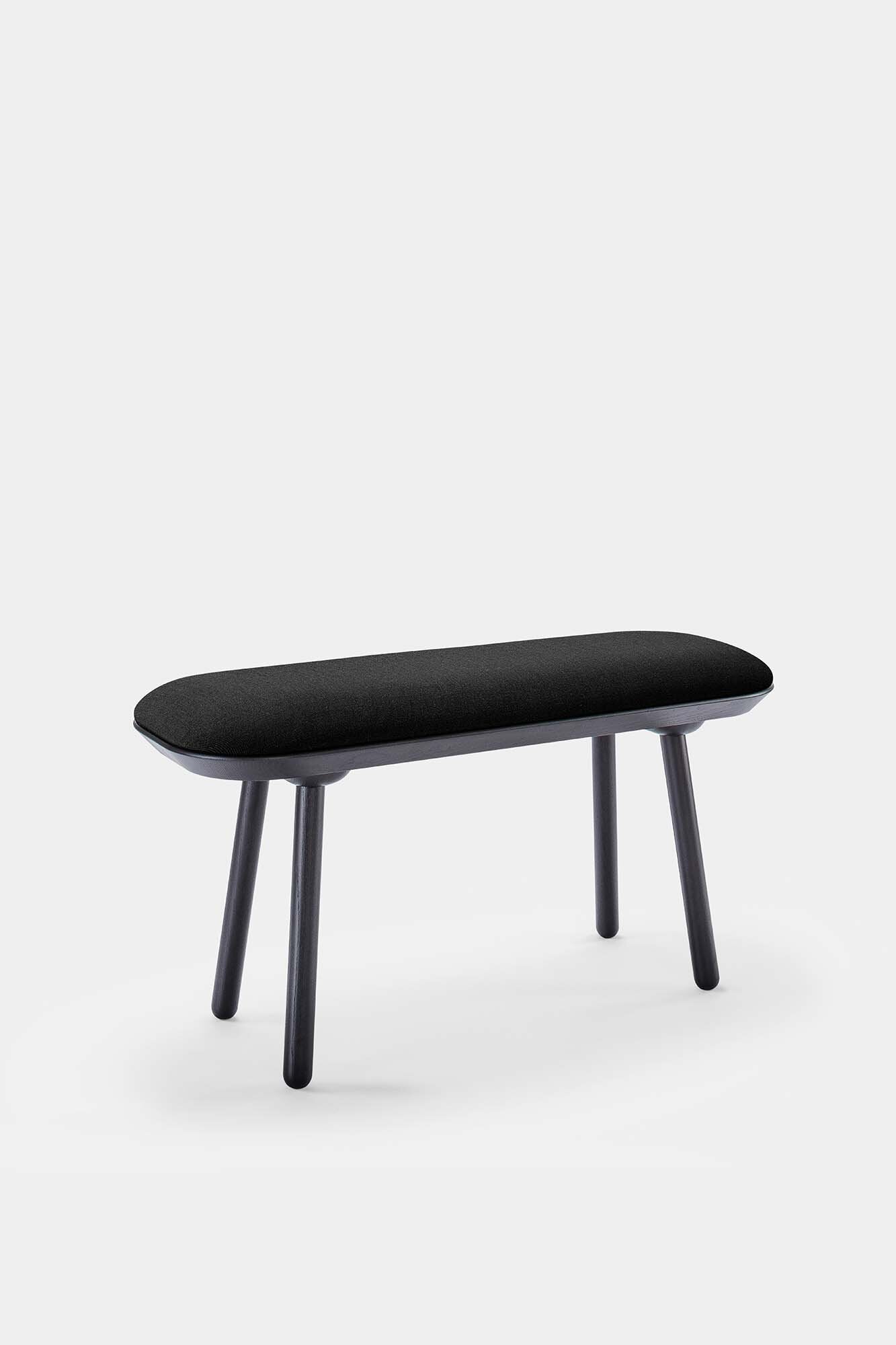Naïve Bench Upholstered – Minimalist Solid Wood Seating