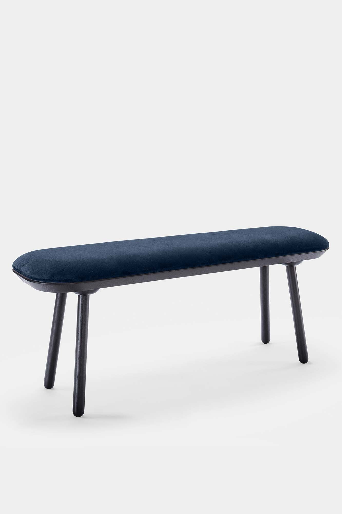 Naïve Bench Upholstered – Minimalist Solid Wood Seating