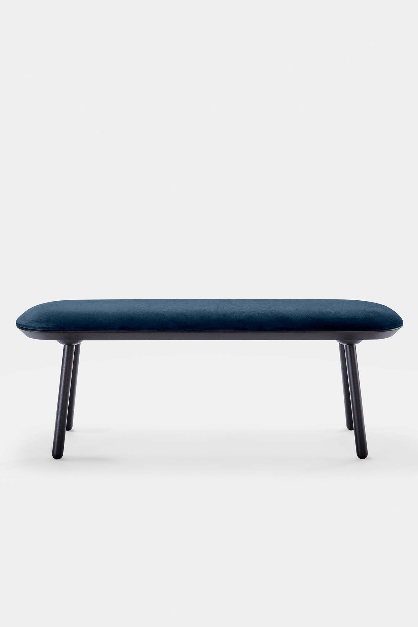Naïve Bench Upholstered – Minimalist Solid Wood Seating