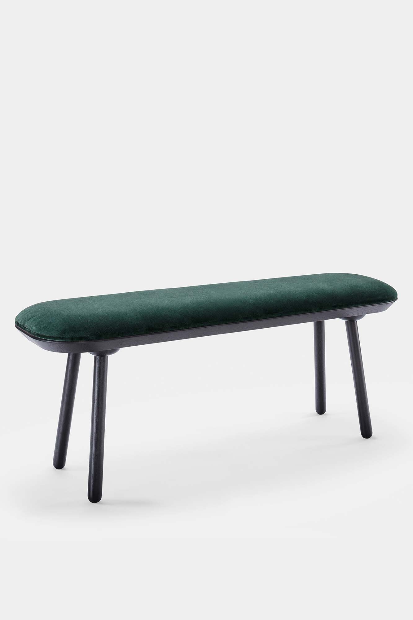 Naïve Bench Upholstered – Minimalist Solid Wood Seating