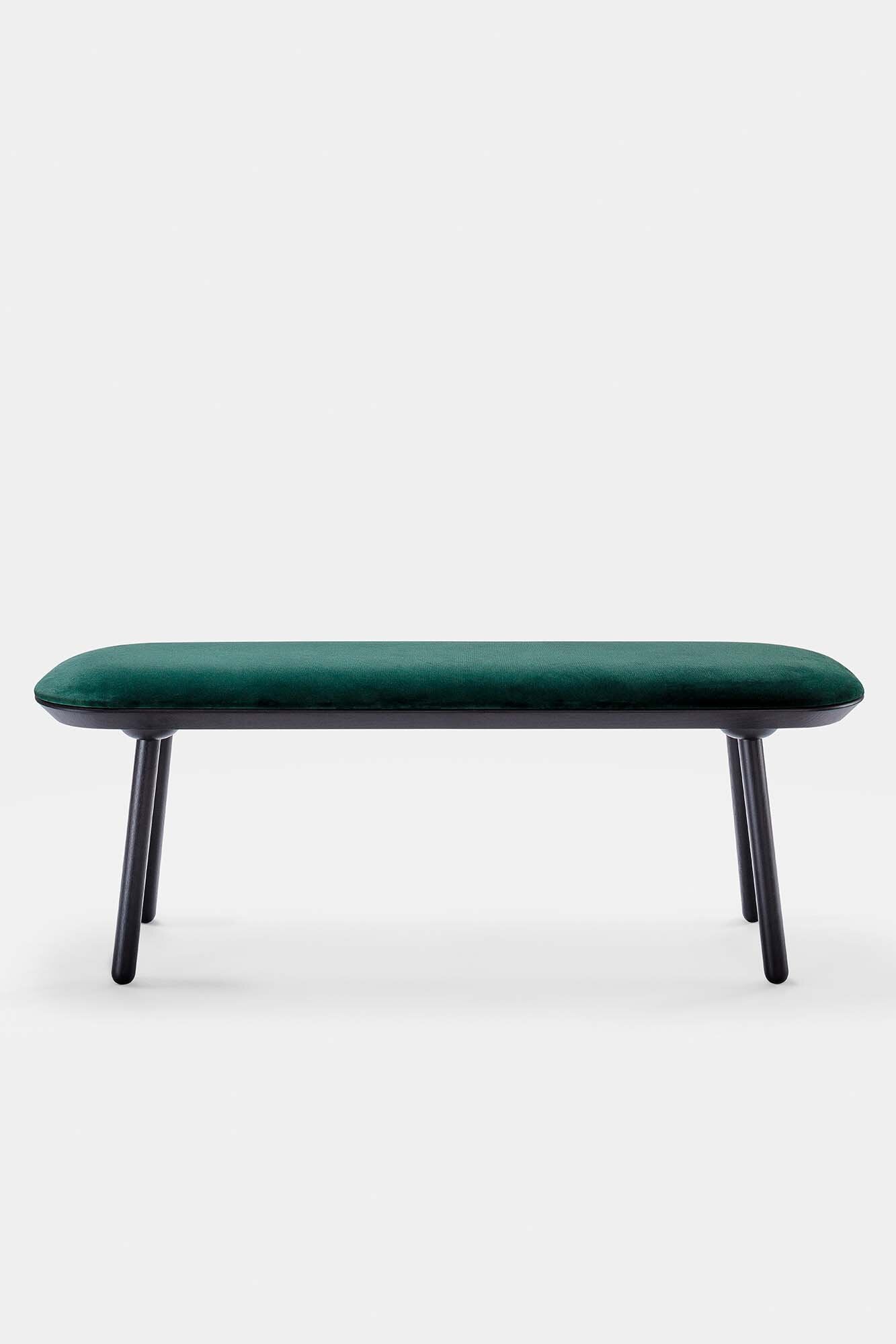 Naïve Bench Upholstered – Minimalist Solid Wood Seating