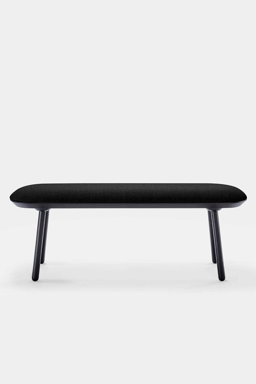 Naïve Bench Upholstered – Minimalist Solid Wood Seating