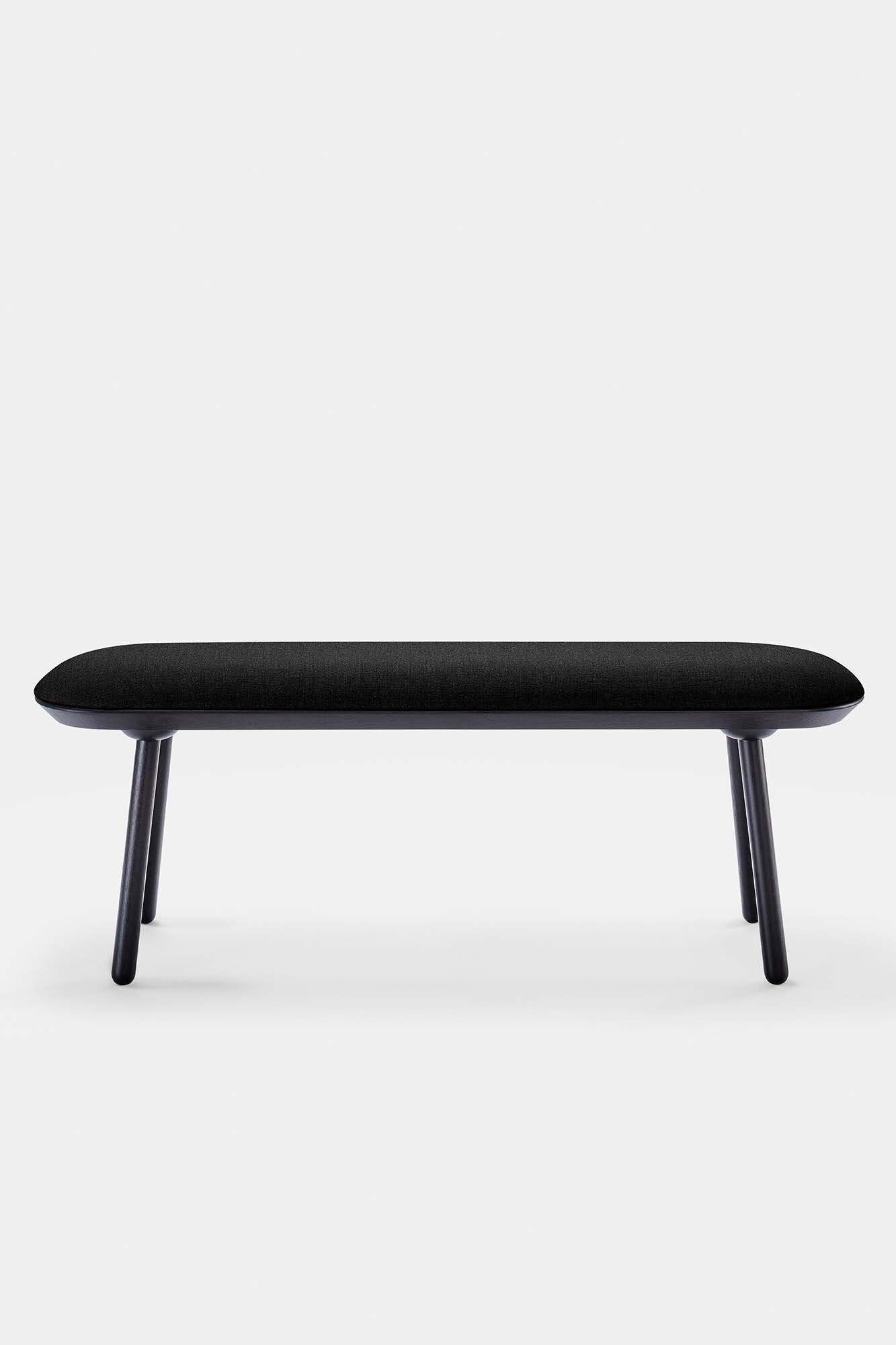 Naïve Bench Upholstered – Minimalist Solid Wood Seating