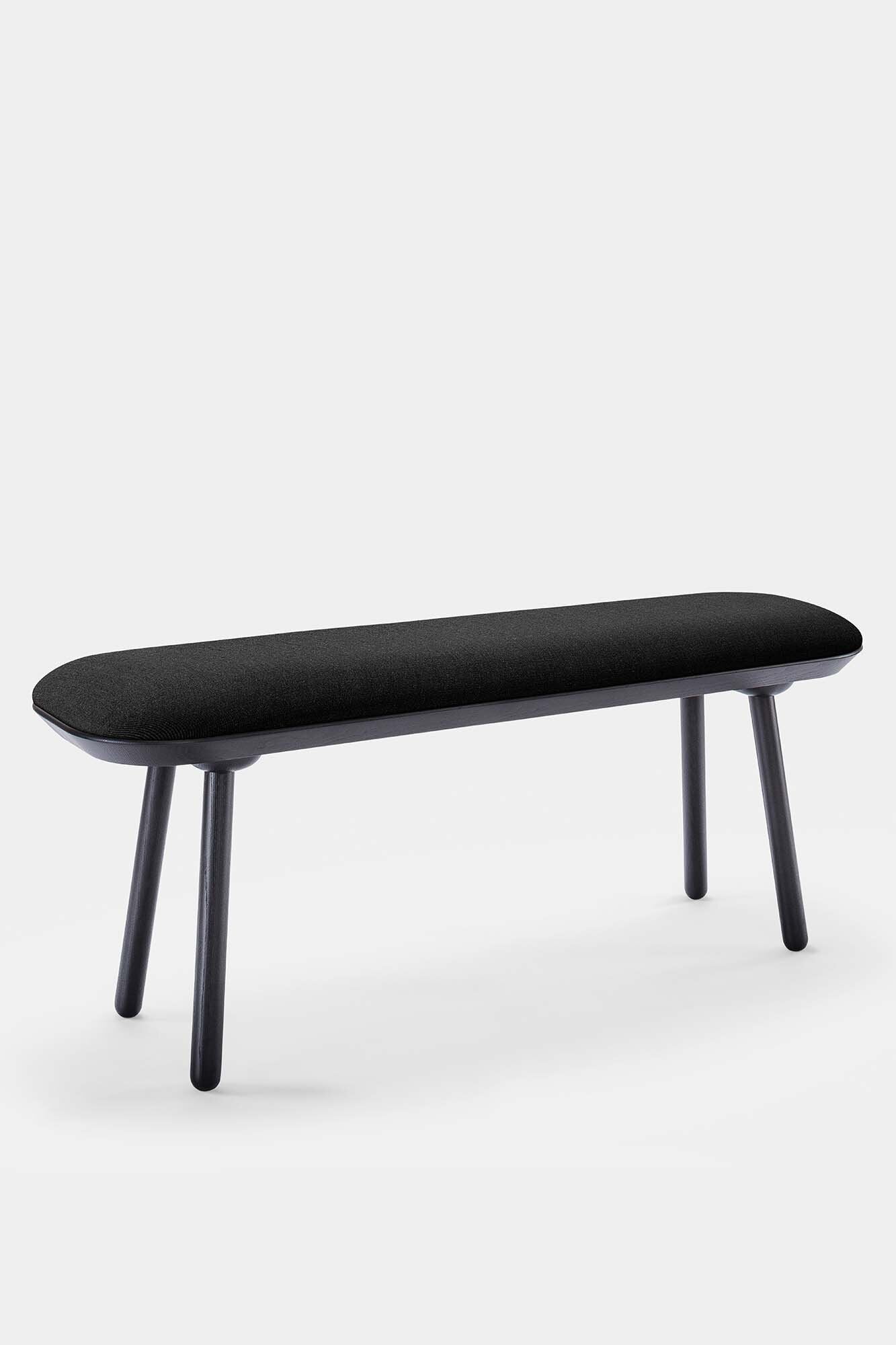 Naïve Bench Upholstered – Minimalist Solid Wood Seating