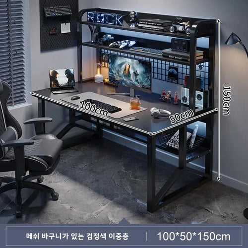 AOLIVIYA™ GameStation Desk Set – Multi-Tier E-sports Table + Chair Combo