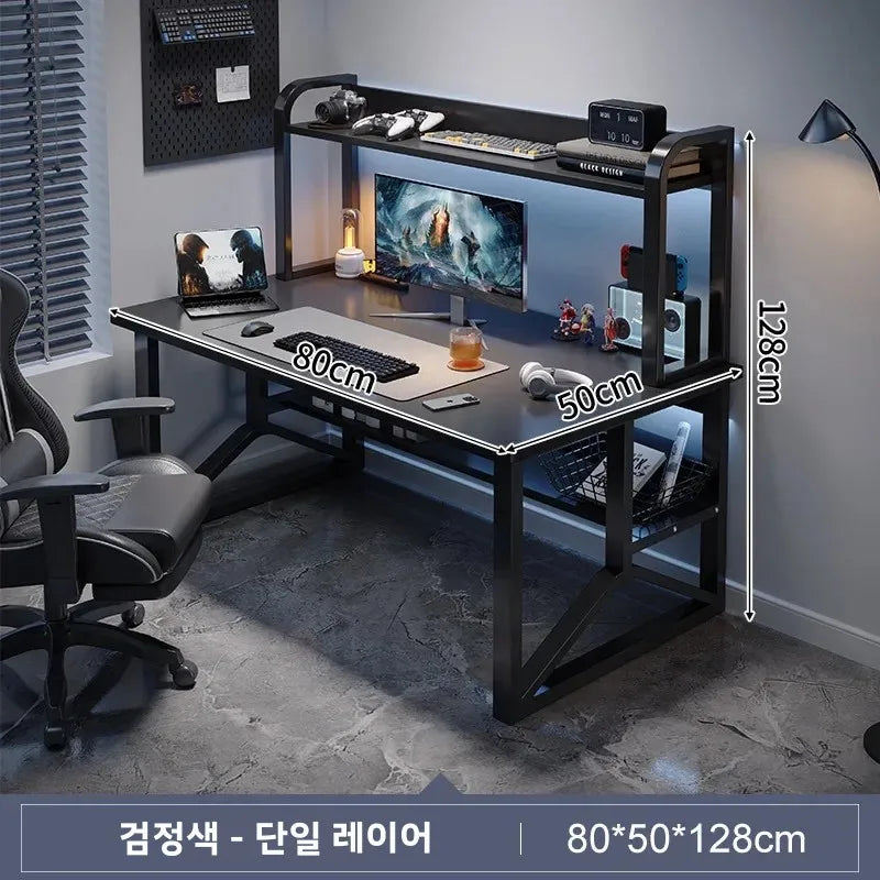 AOLIVIYA™ GameStation Desk Set – Multi-Tier E-sports Table + Chair Combo
