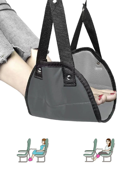 Airplane Footrest Hammock – Lightweight, Adjustable & Travel-Ready
