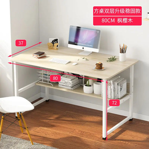 GlowEdge™ RGB Gaming Desk – Sleek Minimalist Table with LED Lighting for Work or Play