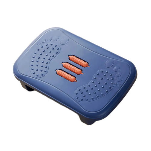 Ergonomic Under Desk Footrest with Built-In Massage Rollers – Compact Comfort for Work or Home