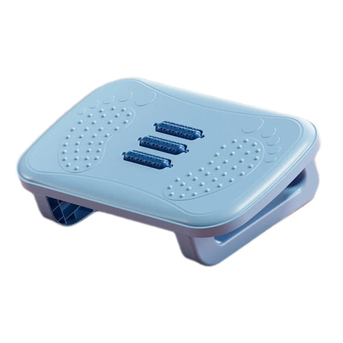Ergonomic Under Desk Footrest with Built-In Massage Rollers – Compact Comfort for Work or Home