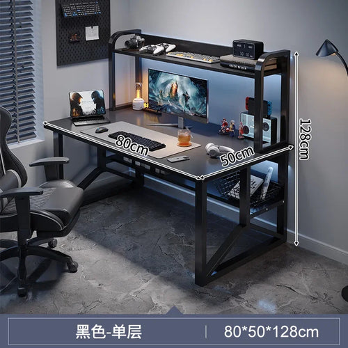 AOLIVIYA™ GameStation Desk Set – Multi-Tier E-sports Table + Chair Combo