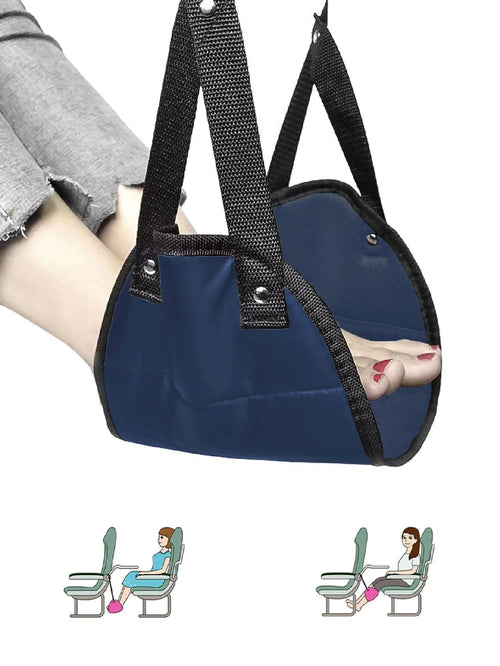 Airplane Footrest Hammock – Lightweight, Adjustable & Travel-Ready