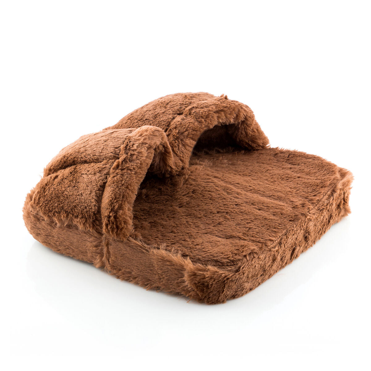 InnovaGoods Plush Electric Foot Massager – Ergonomic, Heated, & Washable Comfort