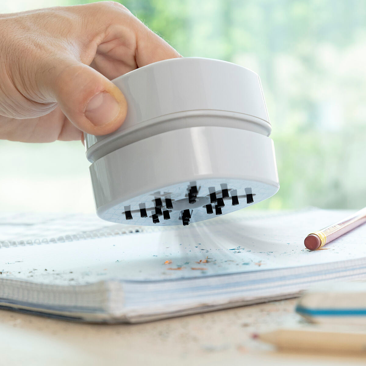 Mini Desk Vacuum | Compact Battery-Powered Cleaner for Desktop Dust & Crumbs