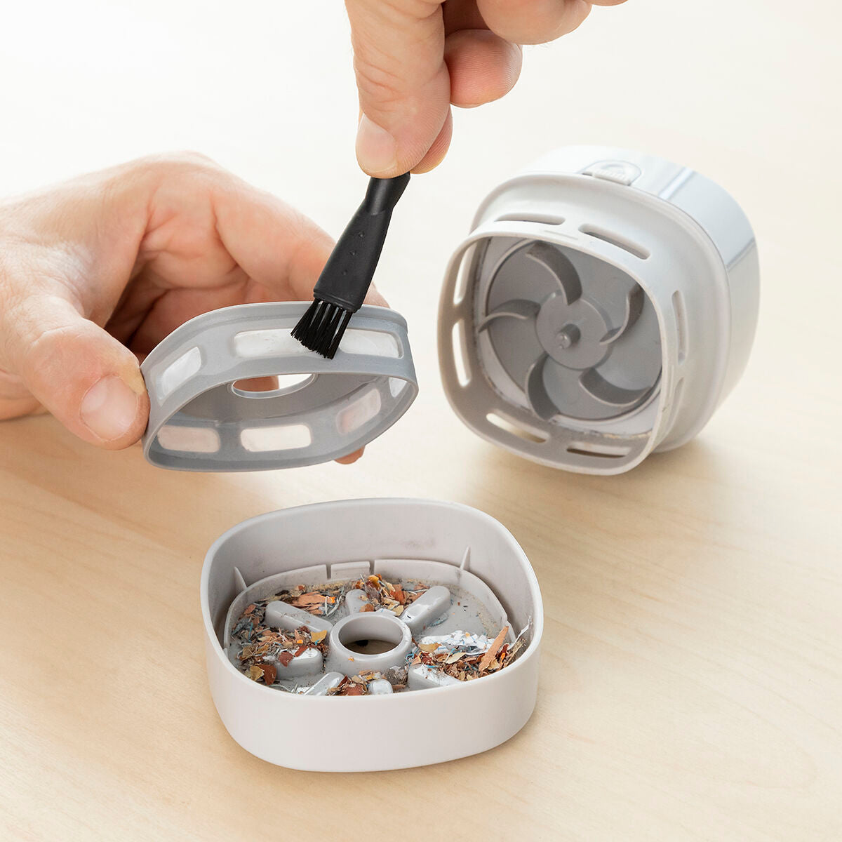 Mini Desk Vacuum | Compact Battery-Powered Cleaner for Desktop Dust & Crumbs