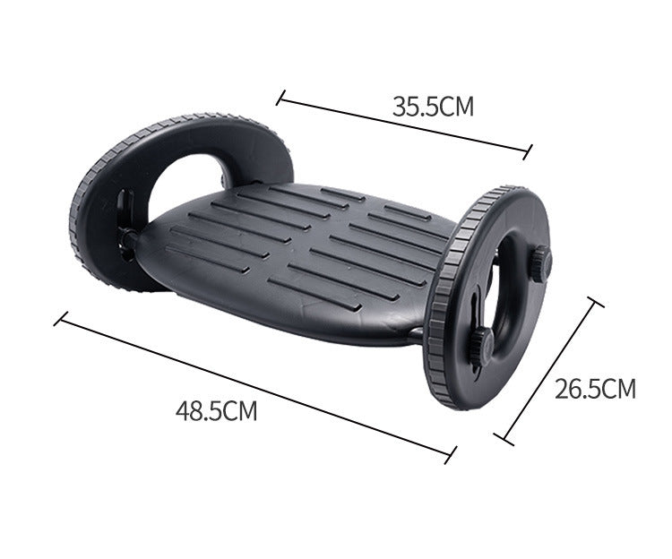 Ergonomic Rocking Foot Rest – Adjustable Under Desk Support for Sitting & Standing Desks