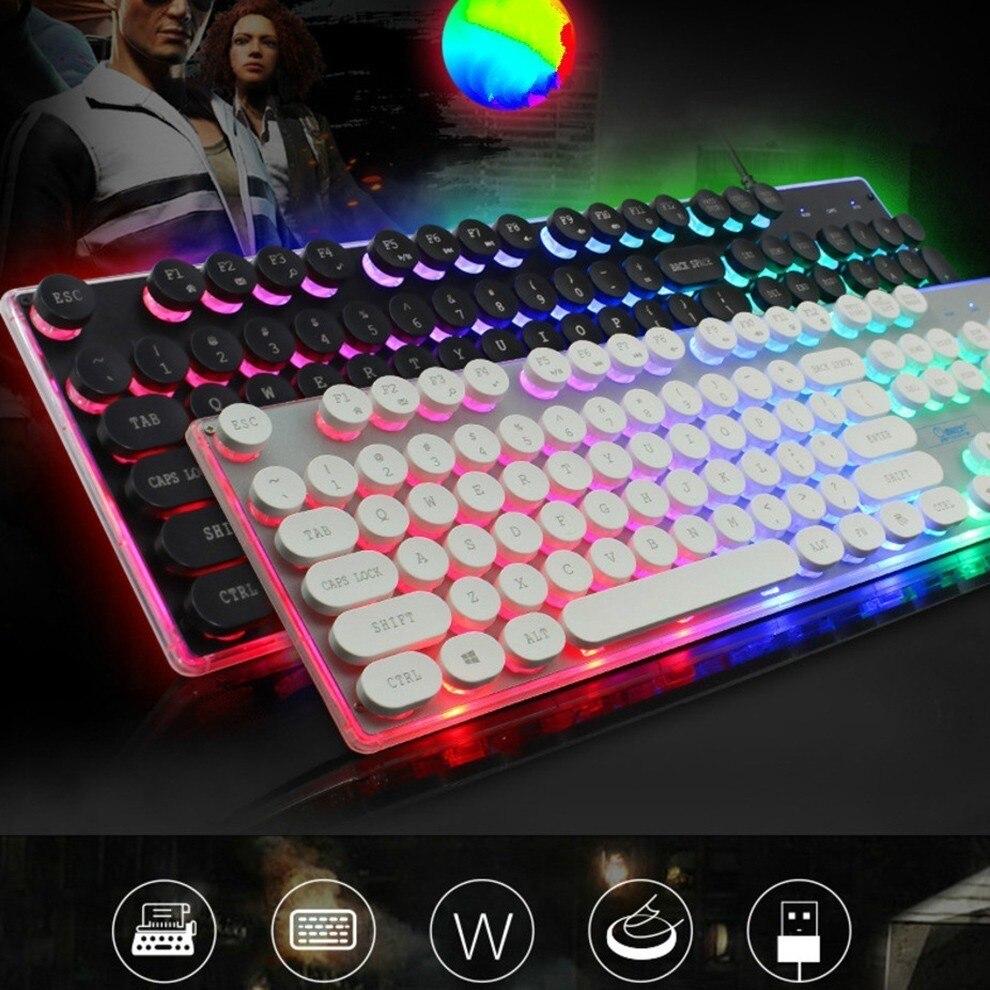 DragonGlow RGB Wired Gaming Keyboard & Mouse Combo