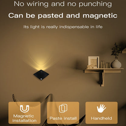 Human Sensing Decor Wall Lamp – Minimalist Vibe, Motion-Activated Glow