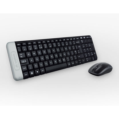 Logitech TDS6080 Wireless Keyboard & Mouse Set – Ultra-Slim, Battery Powered
