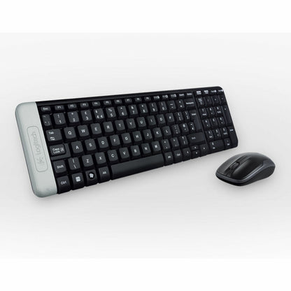 Logitech TDS6080 Wireless Keyboard & Mouse Set – Ultra-Slim, Battery Powered