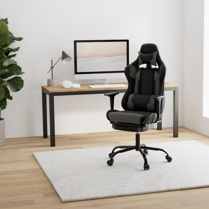 Ergonomic Gaming Chair – High-Back Comfort with Adjustable Lumbar & Recline Support