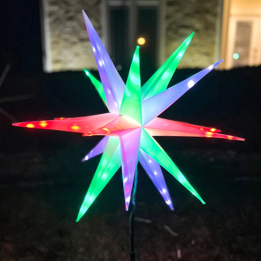 Twinklers™ | Small 15” Indoor & Outdoor Decorative LED Star