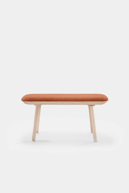 Naïve Bench Upholstered – Minimalist Solid Wood Seating