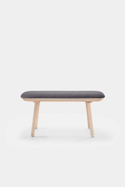 Naïve Bench Upholstered – Minimalist Solid Wood Seating