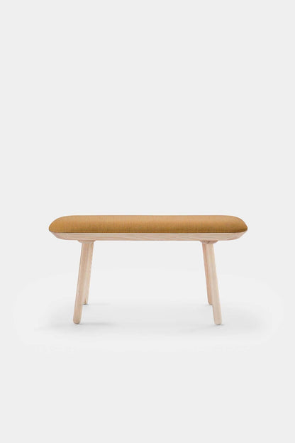Naïve Bench Upholstered – Minimalist Solid Wood Seating