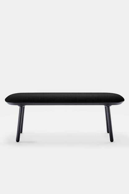 Naïve Bench Upholstered – Minimalist Solid Wood Seating