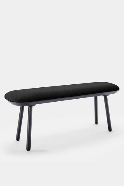 Naïve Bench Upholstered – Minimalist Solid Wood Seating