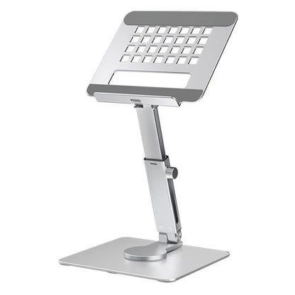 360° Aluminum Tablet Stand | Foldable Desk Riser with Adjustable Height & Angle