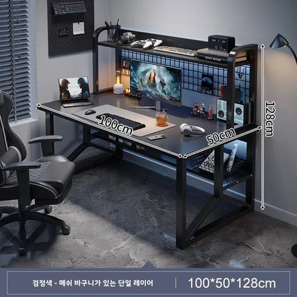 AOLIVIYA™ GameStation Desk Set – Multi-Tier E-sports Table + Chair Combo