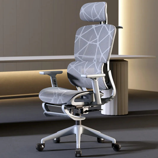 Ergonomic Recliner Gaming & Office Chair – Adjustable 3D Armrests, Lumbar Support & Tilt