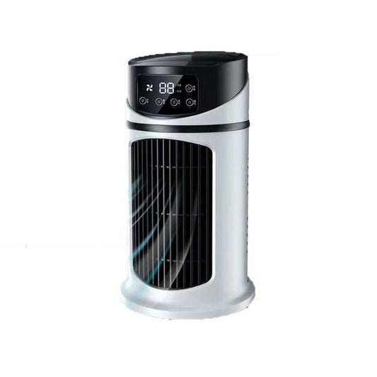 Mini Water-Cooling Desktop Fan – 3-in-1 Air Cooler, Humidifier &a Purifier