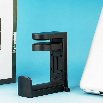 Wall-Mount Headphone Holder | No-Drill Adhesive Stand for Gaming & Studio Setups
