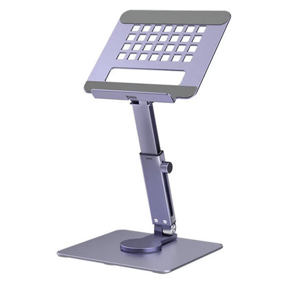 360° Aluminum Tablet Stand | Foldable Desk Riser with Adjustable Height & Angle