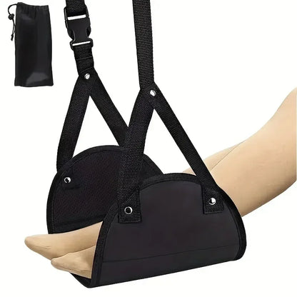 Airplane Footrest Hammock – Lightweight, Adjustable & Travel-Ready