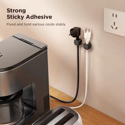 Magnetic Cable Clip Set (6-Pack) – Adjustable Cord Holders for Desks & Workspaces