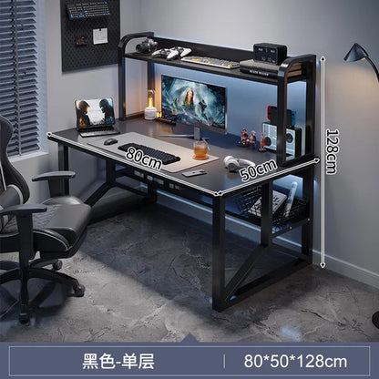 AOLIVIYA™ GameStation Desk Set – Multi-Tier E-sports Table + Chair Combo