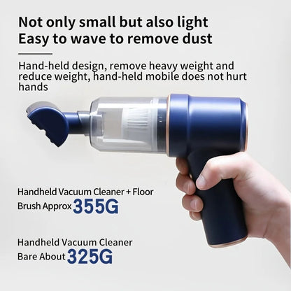 120W Wireless Desk Vacuum | High-Power Rechargeable Handheld Cleaner