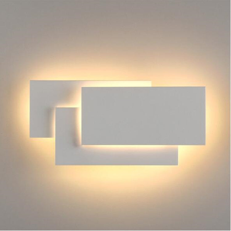 GlowSquare 18W Wall Lamp – Minimalist LED Lighting for Bedroom, Hallway & More